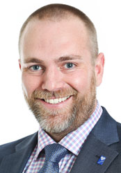 Porträtt av Anders Wennerberg